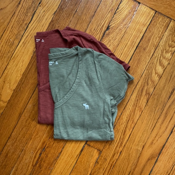 Bundle of Abercrombie and Fitch SoftAF V-Neck Tees - Picture 3 of 5